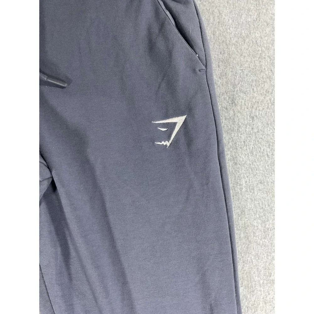 Gymshark Mens Small Slate Blue Gray Tapered Joggers Athletic Sweatpants 1479